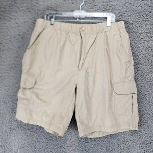 Pendleton Shorts Mens Large Tan Stretch High Rise Cargo